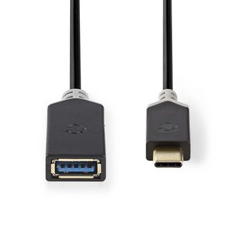 USB-kabel, USB-A-hane till USB-B-hane, Nedis