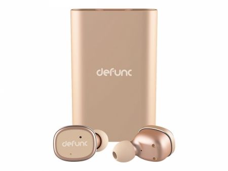 DeFunc True Earbud Trådlösa In-Ear Hörlurar Guld i gruppen  hos BRL Electronics (183DO267)