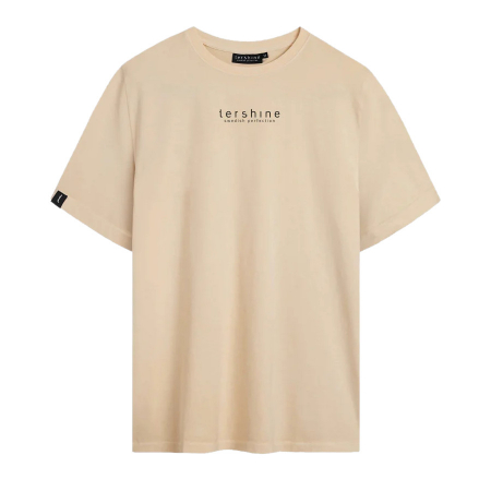 Tershine Oversized T-shirt, beige, large i gruppen Billjud / Tillbehör / Merchandise hos BRL Electronics (184OSTSHIRTBL)