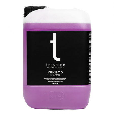 Tershine Purify S - Shampoo, keramiskt schampo, hallon 5 L i gruppen Billjud / Bilvård / Bilschampo hos BRL Electronics (184PUS5LH)