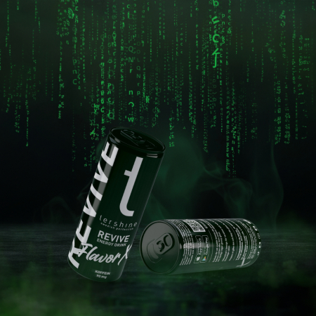 Tershine Revive - Flavor X, energidryck, Limited Edition 330 ml i gruppen Billjud / Bilvård / Tillbehör & Verktyg hos BRL Electronics (184REVIVEFLAVORX)