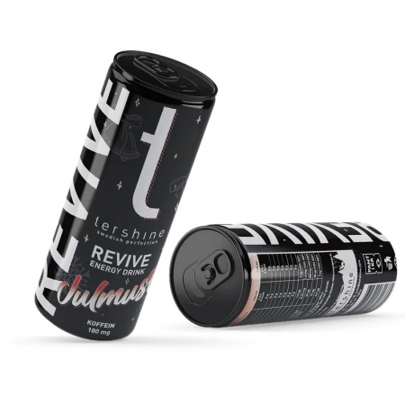 Tershine Revive - Julmust, energidryck, 330 ml i gruppen Billjud / Bilvård / Tillbehör & Verktyg hos BRL Electronics (184REVIVEJULMUST)