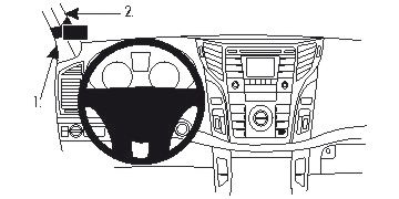 Hyundai i40 12-15, Vänster i gruppen Billjud / Vad passar i min bil / Hyundai / i40 / i40 2011-2019 hos BRL Electronics (240804687)