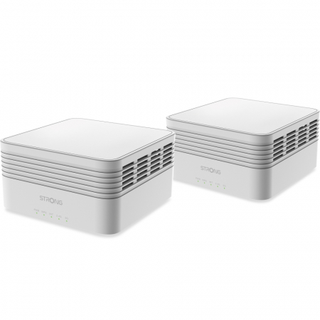 Strong Atria WiFi Mesh 3000 Home-kit 2,4+5GHz, 2-pack i gruppen Hemmaljud / Tillbehör / Nätverk hos BRL Electronics (260MESH30002)