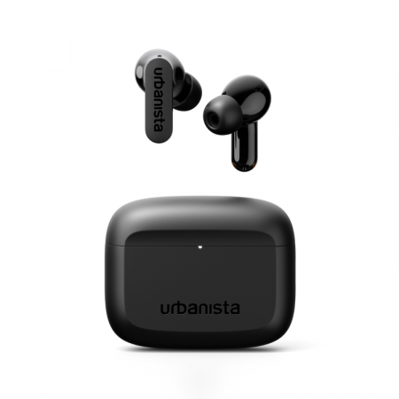 Urbanista Palo Alto true wireless med brusreducering, Midnight Black i gruppen Hemmaljud / Hörlurar / In-Ear hos BRL Electronics (2991037602)