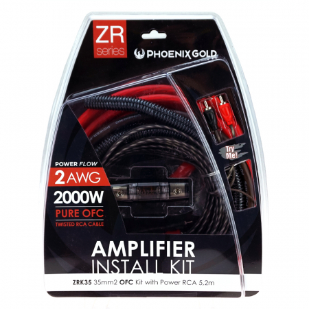 Phoenix Gold ZRK35, 35mm2 100% koppar kabelkit i gruppen Billjud / Kablar / Kabelkit hos BRL Electronics (409ZRK35)