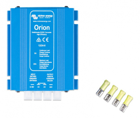 Victron Orion DC-DC-omvandlare, 12V in 24V ut, 8A i gruppen Billjud / Tillbehör / Batteriladdare hos BRL Electronics (421VO12248)