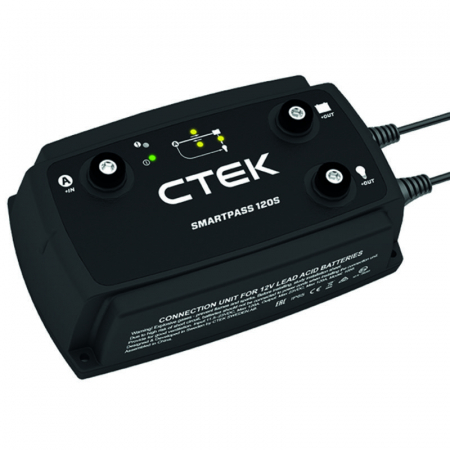 CTEK Smartpass 120S, avancerad strömfördelare i gruppen Billjud / Tillbehör / Batteriladdare hos BRL Electronics (42240289)