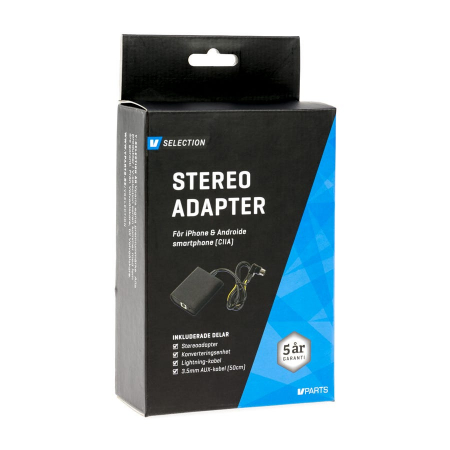 AUX- & Bluetooth-adapter, Volvo-bilar 1994-2000 m.fl med SC-stereo, returexemplar i gruppen Billjud / Vad passar i min bil / Volvo / Volvo XC70 / Volvo XC70 1997-2000 / Övrigt XC70 1997-2000 hos BRL Electronics (66616060901B1)