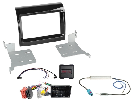 2-DIN Kit Citroen/Fiat/Opel/Peugeot, med OEM HU SWC i gruppen Billjud / Vad passar i min bil / Fiat / Ducato hos BRL Electronics (700621094354)