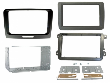 Monteringskit dubbeldin Skoda Superb 2008-2015, returexemplar i gruppen Kampanjer / Lagerrensning - Bil hos BRL Electronics (701CT23SK10B1)