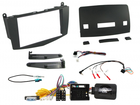 Installationskit Mercedes C-klass W204 07-11, passivt system i gruppen Billjud / Vad passar i min bil / Mercedes / C-klass / C-klass 2008-2014 W204 hos BRL Electronics (701CTKMB04)