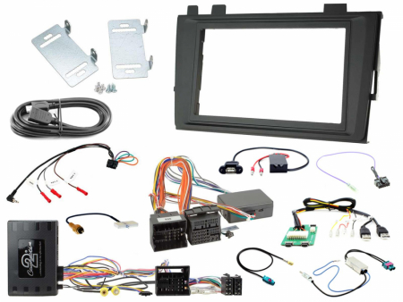 Connects2 Installationskit till VW T6.1 med E-Call, 2-DIN i gruppen Billjud / Vad passar i min bil / Volkswagen / Transporter / Transporter T6.1 2020-2024 / Byta stereo Transporter T6.1 2020-2024 hos BRL Electronics (701CTKVW52)