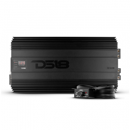 DS18 H-KO8, strömstarkt monoblock med voltmätare i gruppen Billjud / Slutsteg / Mono hos BRL Electronics (803HKO8)