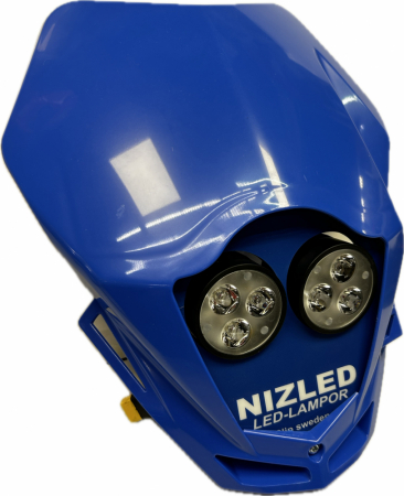 TM Racing 2015-2019, blå, kallvit 2xE30F (60W) lampkåpa i gruppen Billjud / LED-Belysning / Enduro / Lampkåpor hos BRL Electronics (871TMB19E30F)