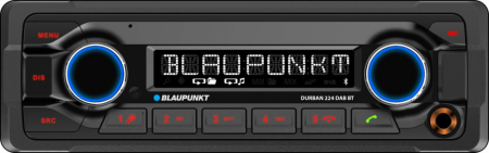 Blaupunkt Durban 224 DAB BT, 24V-bilstereo med DAB och BT i gruppen Billjud / Bilstereo / Enkeldin hos BRL Electronics (873DURBAN224DABBT24V)