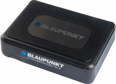 Blaupunkt GTw 190 A 12 Volt, aktiv 5x8 tums undersätesbas i gruppen Billjud / Bas / Aktiv baslåda hos BRL Electronics (873GTW190A12VOLT)