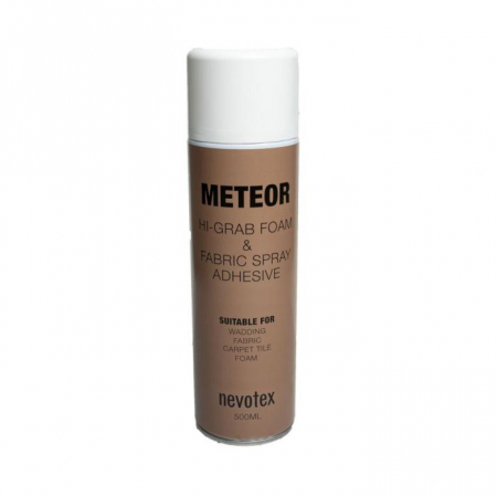 Nevotex Meteor spraylim, 500 ml i gruppen Billjud / Tillbehör / Byggmaterial / Mattor & högtalartyg hos BRL Electronics (9506570095)