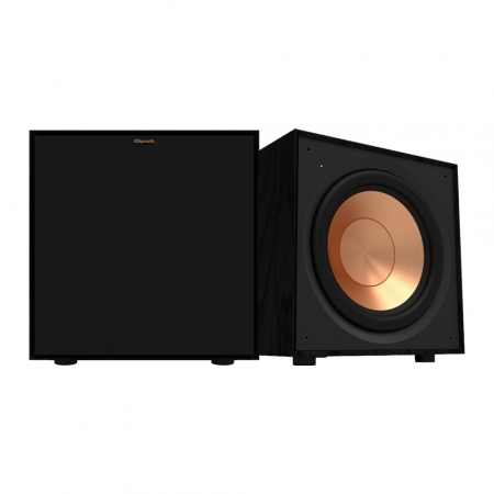 2-pack Klipsch R-101SW aktiv subwoofer, svart i gruppen Hemmaljud / Högtalare / Subwoofers hos BRL Electronics (SET288R101SWX2)