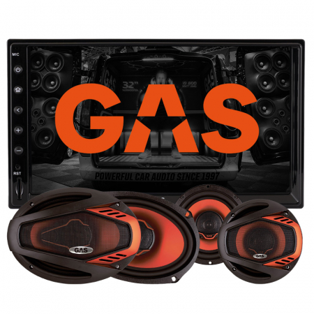 GAS GMV651 & GAS BEAT-högtalare i gruppen Paketlösningar / Paket för bilen / Bilstereopaket hos BRL Electronics (SETGMV651PKT2)