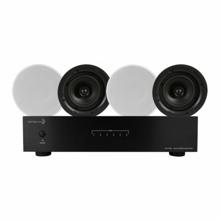 Dayton Audio MA1260 & 2 par DLS IC624, multiroompaket i gruppen Paketlösningar / Paket för hemmet / Multiroompaket hos BRL Electronics (SETMA1260PKT4)