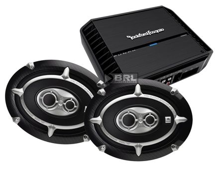 JBL T696 med Rockford Fosgate P300X2 i gruppen Paketlösningar / Paket för bilen / Hatthyllepaket hos BRL Electronics (SETP300XT696)