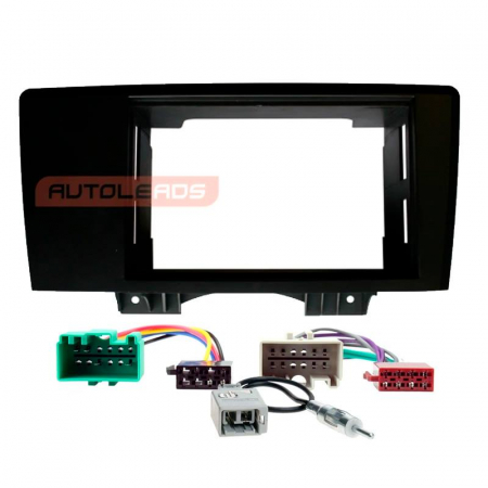 Installationspaket Volvo V70/S60 dubbel-DIN, svart i gruppen Billjud / Vad passar i min bil / Volvo / Volvo XC70 / Volvo XC70 2000-2004 / Byta stereo XC70 2000-2004 hos BRL Electronics (SETVOLVOPKT5)