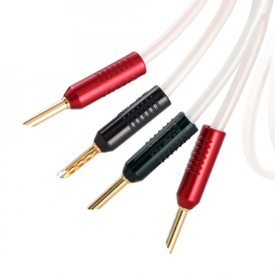 Atlas Element Bi-Wire Achromatic Z 2-4, terminerad högtalarkabel 2x3 meter