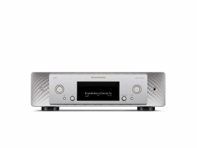 Marantz CD50n CD-spelare med nätverk, silver/guld