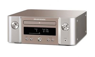 Marantz MCR-612 nätverksreceiver med CD & radio, silver/guld