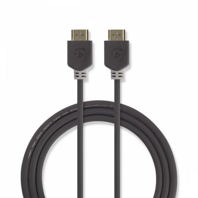 Nedis höghastighets HDMI-kabel med Ethernet, 7.5m returexemplar