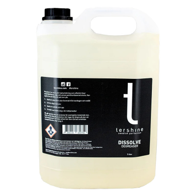 Tershine Dissolve - Degreaser, kallavfettning, 5 L