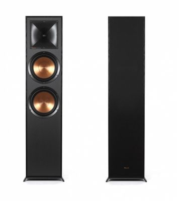 Klipsch R-820F golvhögtalare, svart par