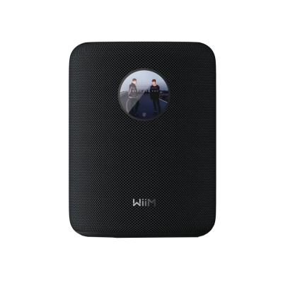 WiiM Sound smart högtalare med skärm, svart
