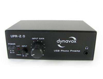 Dynavox UPR 2.0 RIAA-steg med digitalisering