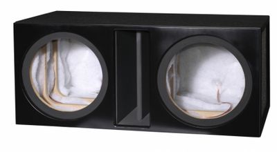 Auto-Connect 2x12 förstärkt tom baslåda