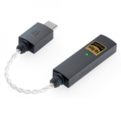 iFi Audio GO Link, kompakt Hi-Res hörlursförstärkare