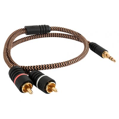 Proson Arctic 3.5mm-2x RCA-hane, 0.5 meter