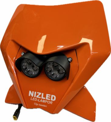 Lampkåpa med 1-3st E406k/E405k-värsting 40w lamporna, KTM 2017-2020-2024-