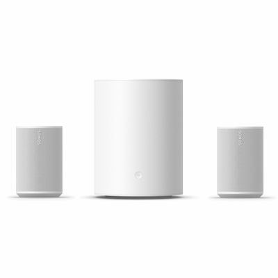 Sonos Era 100 & Sub Mini 2.1 högtalarpaket, vit
