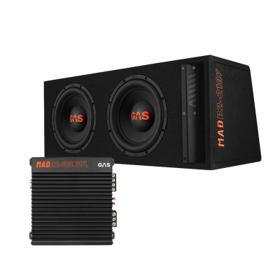 GAS MAD B2-210V 2x10 tum & MAD A2-600.1DFL, baspaket