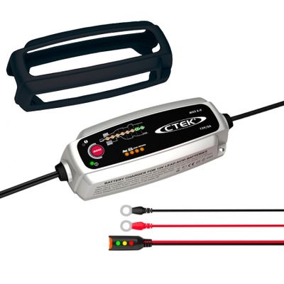 CTEK Batteriladdare MXS 5.0 12v med Bumper 60 & Comfort Indicator Eyelet