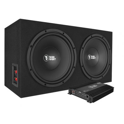 Bass Habit Play PL212 2x12tum med Play Power 600.1, baspaket