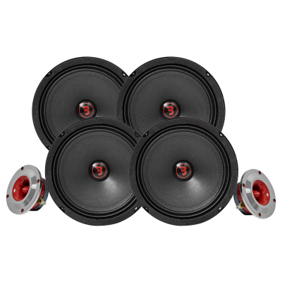 Bass Habit Rebel SR165M med SR25T, SPL-paket medium