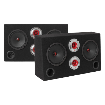 2-pack Bass Habit Rebel SRE62, raggarlåda med 6.5