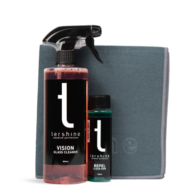 Tershine Glasrengöringspaket, Vision