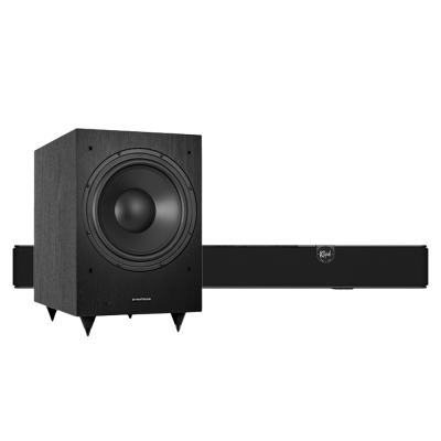 Klipsch Flexus Core 100 & Dynavoice MW10, 2.1 soundbarpaket med subwoofer
