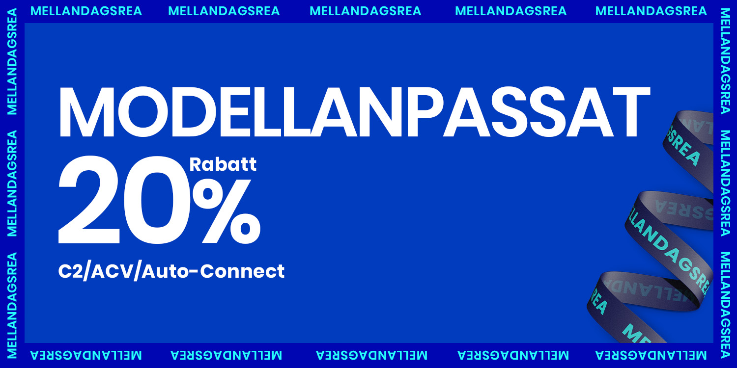 20% rabatt på allt modellanpassat